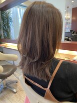 マーリャヘアー(mallia hair) くびれ外ハネミディアム