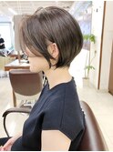 前髪長め前下がり大人ショートkchiara天神川野直人
