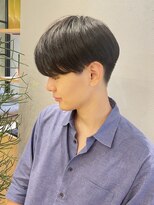 ジアン バイ ミルボン NU茶屋町+(GIEN by milbon)&nbsp;韓流スター風メンズマッシュショートヘアカット@gien_miduki