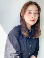 ネイヴィル オモテサンドウ(navile omotesando) *ブリーチなし柔らかグレージュ*