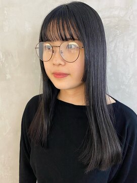 ソイ コンク 下北沢(soi conc) 黒髪ストレートヘア