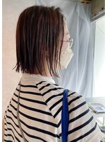 イトシテ&nbsp;切りっぱなしボブ×ハイライトカラー【本多身和子】