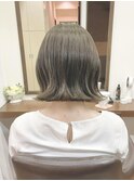 【ALBAさわ】柔らかいカラーの外ハネボブ　☆★