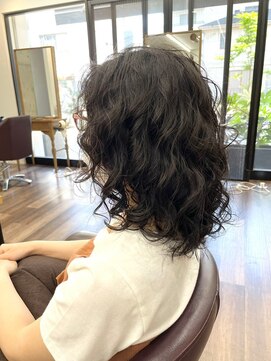 セレイン(serein) ソバージュ×ミディ