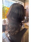 レディースレイヤーウェーブスタイル