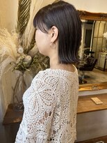 ゴーシェン 津田沼本店(Goshen)&nbsp;ラベンダーアッシュ×切りっぱなしボブ