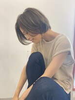 ワン バイ ジエクト(One by The Ect)&nbsp;大人可愛い20代30代40代前下がりショートボブ丸みショート◎