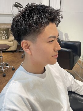 スノードロップ 高円寺店(Snowdrop) ハイライト/マッシュパーマ/ウルフ/アッシュブラック