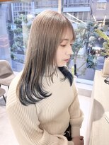 ファイブバイジエクト 堀江(FIVE by The Ect) ホワイトベージュ×ブルー