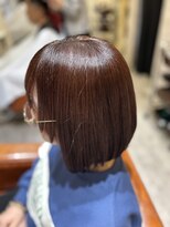 モンド ホリスティック ヘアー(MONDE Holistic Hair)&nbsp;ブリーチなしピンクブラウンカラー