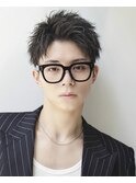 ビジネスヘア就活ヘアツーブロック刈り上げフェードメンズ