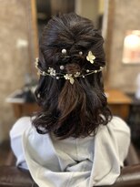 ヘアー クリアー 牟礼本店(hair clear)&nbsp;ハーフアップ