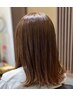 【Aujua選べる髪質改善】カット＋カラー＋Aujuaセレクトケア