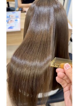 ヘアーサロン オリガミ(Origami) #髪質改善METEOカラー×フォギーベージュ