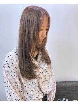 ノーム バイ アウラ(norm. by aura) ミルクティーベージュダブルカラーインナーカラーケアブリーチ