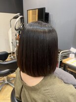 アルター(aL ter)&nbsp;内巻きボブ［デザインカラー/レイヤーカット/ウェットヘア］