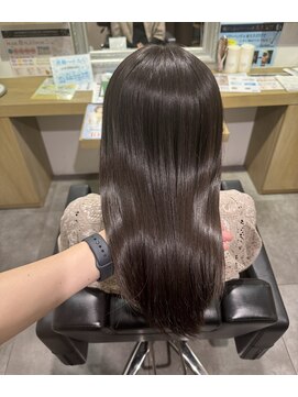 フォルテリノ ナゴヤ(FORTE Lino) パールプラチナ縮毛矯正×イメチェン