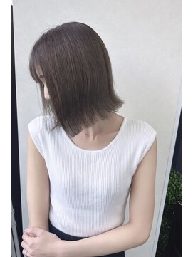 スターズ 船橋(STARS) 切りっぱなし外ハネグレージュ