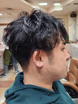 アポロカットステージ 相模大野店 アップバング/ツーブロックマッシュ<理容室>[メンズ/相模大野]