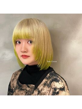 ヘアーメイク アンニコ(hair make an nico) ホワイトブロンド