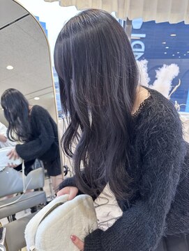 リュンヌ(Lune) ブルーラベンダー/寒色系/ブリーチカラー/ダブルカラー/YU25