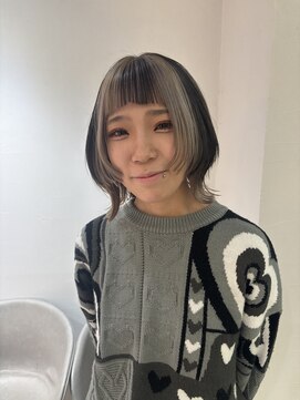 ロンドエニカ 大宮(Lond enika) メルティカラーフェミニンロングデザインカラーカットミディアム