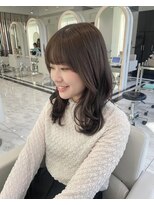 ザザアオヤマ(ZA/ZA AOYAMA)&nbsp;レイヤーカットとオイルカラー