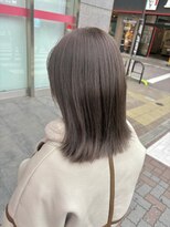 コーゾーギンザ 上野御徒町店(KOZO GINZA) 外はねボブ/ダブルカラー/透明感カラー/髪質改善