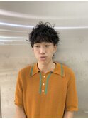 ナチュラルマッシュパーマシャドウパーマくせ毛パーマ
