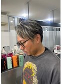 波巻きツイストスパイラルパーマ/フェザーパーマ/眉毛/メンズ