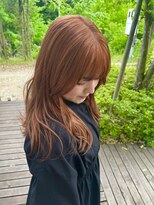 ヘアーコンセプト アイアイオ(HAIR CONCEPT iio) オレンジベージュ