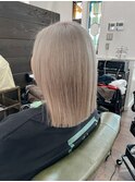 ミルクティベージュ×オレンジ