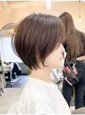 ショート/ショートボブ/ショートカット/丸みショート/大宮