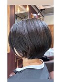 大人の丸みボブ