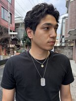 ルーム(Loom.)&nbsp;メンズパーマ　ピンパーマ　スパイキーショート