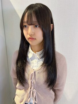 アム(amu) レイヤーロング/ザクザクレイヤー/顔まわりカット/美髪矯正