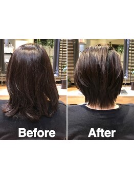 実力派のスタイリストが圧倒的なカラーセンスでなりたいが叶う！”大人女性向けお洒落カラー”が大好評☆