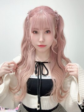 編み上げハーフツイン