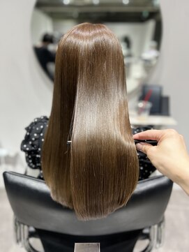 ウィステリア 銀座(WISTERIA) 【WISTERIA】シアーベージュ/ブリーチなし/髪質改善/ULTOWA/艶髪