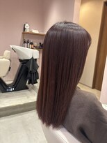 アダプティー(adapty) くすみピンク艶々ロング