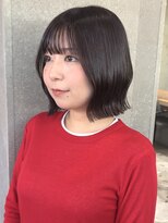 ロンド 表参道店(Lond)&nbsp;くびれボブ 切りっぱなしボブ