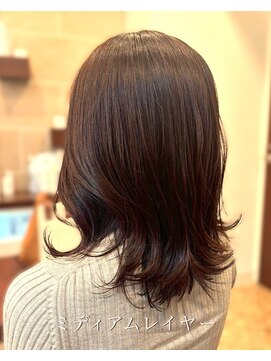 ヘアメイク クリア 神楽坂店(hair+make CLEAR) 軽やかレイヤー