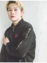 メンズサロン リノ(Men's salon Lino) センター分けウルフ×ハイトーン