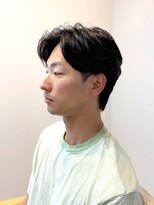グレイン キャンバス 川崎(grain canvas.)&nbsp;大人っぽいフェザーパーマ/メンズショート/片平