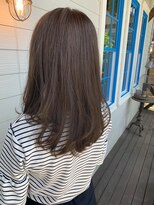 アズグロウヘアー(AS GROW HAIR) 艶×ブラウン/【熊本市東区/帯山/長嶺/髪質改善/縮毛矯正】