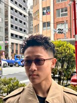 ヒロギンザ 仙台本店(HIRO GINZA)&nbsp;アップバングパーマスタイル