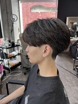 ラン バイ ラテ(LAN by LATTE) 刈り上げセンターパート
