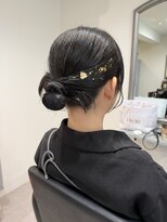 ガーベラ(gerbera) カチモリ×金箔