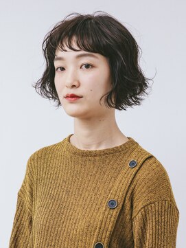 オト(Oto) 抜け感パーマのボブスタイル