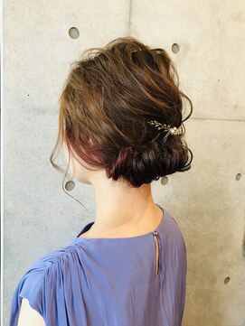 ピュアソウル(Pure Soul) ボブでもできるヘアセット★くるりんぱ×ギブソンタック[渋谷]